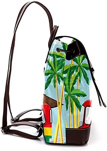PU deri sırt çantası moda okul çantası çanta yürüyüş plaj tasarım arkadaş için