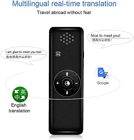 HXHLZY T11 Bluetooth Akıllı Çevirmen Ses Çeviri Sopa Yorumlama Yabancı Dil Anahtarlama Çevirmen Seyahat
