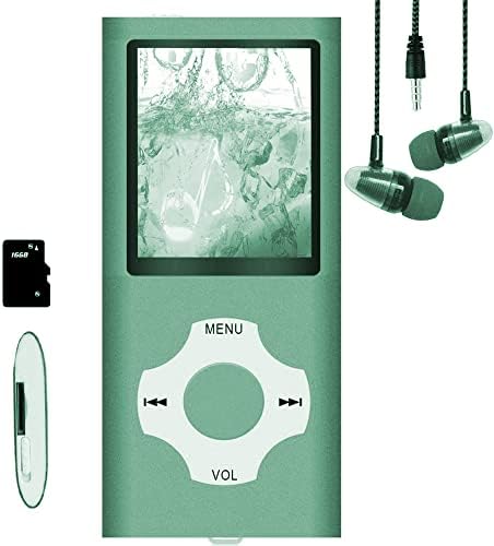 MP3 Çalar / MP4 Çalar, Hotechs MP3 Müzik Çalar ile 32 GB Bellek SD Kart İnce Klasik Dijital LCD 1.82 Ekran Mini USB Portu ile