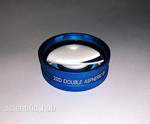 20D Çift Asferik Lens(Mavi)