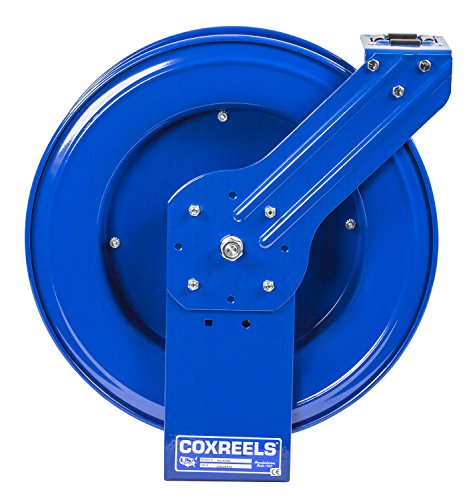 Coxreels SHL-N-450 Süper Göbekli Alçak Basınçlı Yay Geri Sarma Hortum Makarası (TM): 1/2 ID, 50' hortum kapasitesi, daha az hortum,