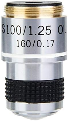 Pbzydu Akromatik Objektif Lens, 100X185 Biyolojik Mikroskop Akromatik Objektif Lens 160/0. 17
