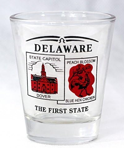 Delaware Eyalet Manzarası Kırmızı Yeni Atış Camı