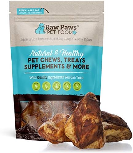 Ham Paws Köpekler için Tütsülenmiş Sığır Diz Kapakları, 5 - ct-ABD'de Üretilmiştir-Serbest Aralık, Antibiyotik İçermez-Köpekler