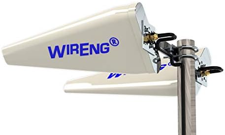 WideAnt2-5G Nomad Seyahat Yönlendirici için 5G ve 4G Çift Anten Gerçek MIMO Tamamen Kapalı Ultra Geniş Bant ±45° Polarizasyonlar