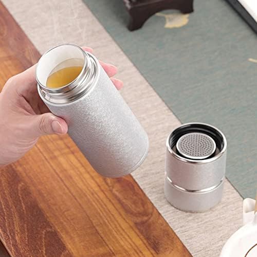 su ısıtıcısı Seramik Astar Çay Termos Şişe Ayrılmış Fincan Akıllı Sıcaklık Göstergesi Ayırır ve Su termos şişesi
