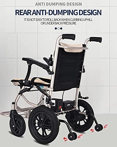 Outskirts 2021 Portatif Katlanabilir Elektrikli Tekerlekli Sandalye, Lityum Pilli Hafif Çift Motorlu Arazi Tipi Tekerlekli Sandalye,