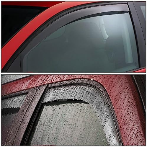 Suzuki Forenza ile uyumlu 4 Adet Bant - On Yan Pencere Visor Deflektör Yağmur Guard