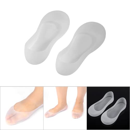 Ayak Koruyucu Çorap, Kararlı Nemlendirici 1Pair Silikon Ayak Çorabı Yeniden Kullanılabilir Yumuşatma için Dayanıklı (Lar)