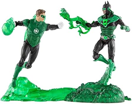 McFarlane Oyuncaklar DC Multiverse Yeşil Fener (Hal Jordan) vs Dawnbreaker 7 Action Figure Multipack