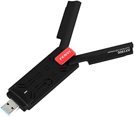 Kablosuz WiFi 6 AX1800 USB WiFi Adaptörü 802.11 ax USB3. 0 Çift Bant WiFi 6 PC Kartı