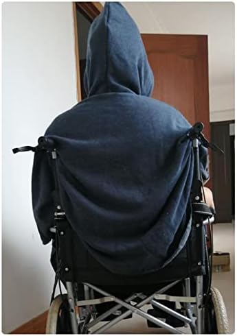 harayaa Kaplı Tekerlekli Sandalye Rahat Kapak / Manuel ve Motorlu Tekerlekli Sandalyeler için evrensel uyum / Yetişkin Boyutu-Morumsu