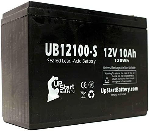 Nöton Biçme Makineleri için 3 Paket Değiştirme E0683 - 310W Pil Değiştirme UB12100-S Evrensel Mühürlü Kurşun Asit Batarya (12V,