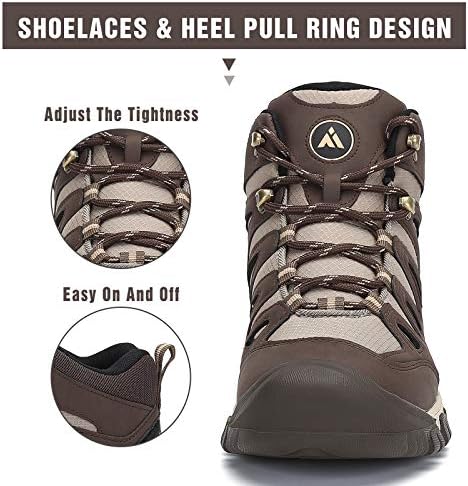Erkek Kadın yürüyüş botları Açık Nefes Su Geçirmez Kamp Ayakkabı Anti-Skid Ayak Bileği Yürüyüş Atletik trekking ayakkabıları