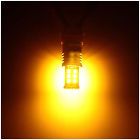 YUANERZİ XİGAN 2X3157 Yüksek Güç 15 W 2835SMD LED Arka Dönüş sinyal ışığı gösterge Ampuller Amber Sarı