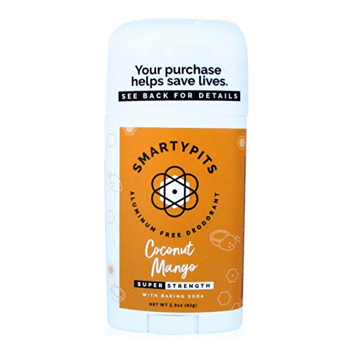SmartyPits-Doğal / Alüminyum İçermeyen Deodorant (kabartma tozu ile) Paraben İçermez, Ftalat İçermez, PROPİLEN GLİKOL içermez,