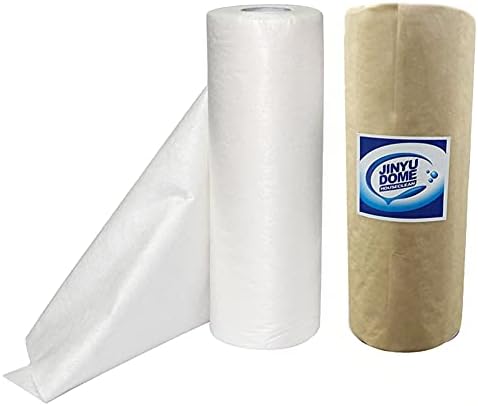 JİNYUDOME 4 Rolls Bambu Kullanımlık Kağıt Havlu, Mutfak Temizlik Bezi, Tek Kullanımlık Bambu Çanak Coth Çanak Havlu, Yıkanabilir