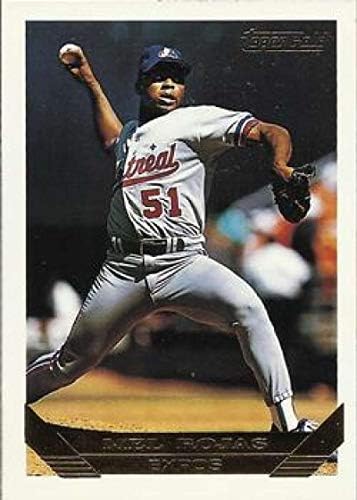 1993 Topps Altın Beyzbol 341 Mel Rojas Montreal, Topps Şirketinden Resmi MLB Ticaret Kartını Açıkladı