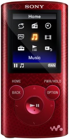 Sony NWZE383 4 GB Walkman MP3 Video Oynatıcı (Kırmızı)