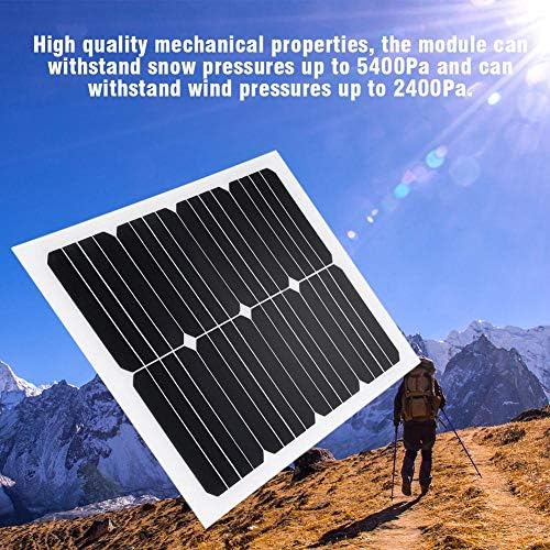 Yosoo Taşınabilir Esnek Güneş Paneli, 20W Kiti Modülleri Güneş Enerjisi Çipli Pil Şarj Cihazı Mobil Uygulamalar için Su Geçirmez