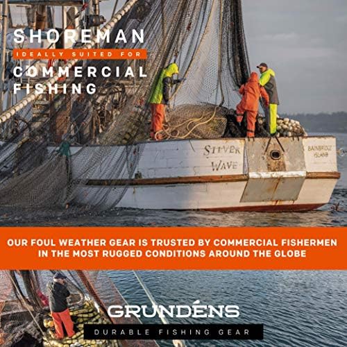 Grundens Erkek Shoreman Önlük Pantolon / Leke Tutmaz, Su Geçirmez Deniz Ürünleri İşleme Önlükleri