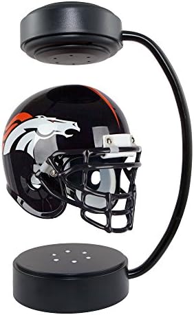 Pegasus Spor NFL Dönen Levitating Hover Kask LED Aydınlatma ile, Denver Broncos