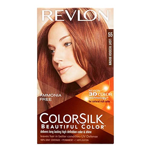 Colorsilk Kalıcı Saç Rengi-Açık Kırmızımsı Kahverengi (55 / 5RB) (Miktar 5)