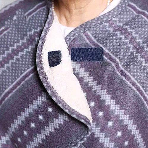 FHSGG kadın Şal Wrap Battaniye, yatalak Hasta Omuz Sıcak Battaniye Pelerin Battaniye, Yaşlı Bakım Ürünleri için Uygun