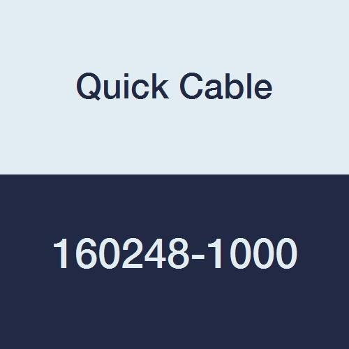 Hızlı Kablo 160248-1000 PVC Lehimsiz Dişi Bağlantı Kesme, 0.250 Sekme Boyutu, 16-14 Tel Ölçer, Kalay Kaplı Tavlanmış Bakır, Bakır,
