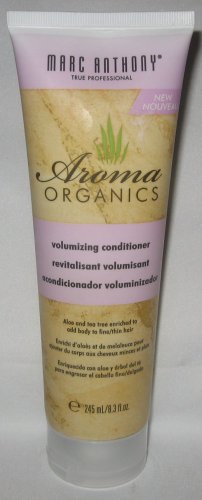 Marc Anthony True Professional Serisi Aroma Organics İnce/İnce Saçlar için Aloe ve Çay Ağacıyla Hacim Veren Saç Kremi, 8.3 fl.