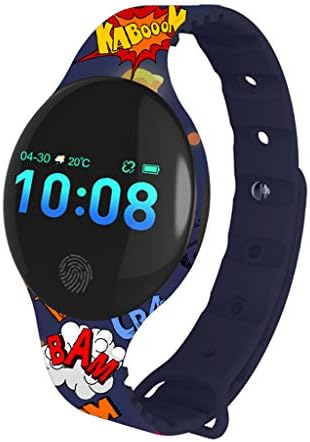 Homyl 24mm akıllı saat Su Geçirmez Smartwatch Kamera Bluetooth 4.0 Çağrı Hatırlatma-Koyu Mavi, 245x39x11mm