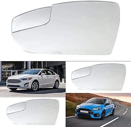 Baoblaze Dikiz Aynası Cam, Yan Kapı Kanat Ayna Cam, Ford Focus için Uyumlu, 2012-18, CM5Z-17K707 - H ısıtma fonksiyonu-Sol