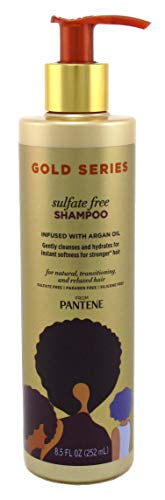 Pantene Gold Serisi Şampuan Sülfatsız 8,5 Ons (252ml) (2 Paket)