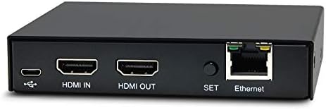 DDMALL H. 265 H. 264 HDMI Video Kodlayıcı, 4K @ 60Hz HDMI Girişi, Gerçek Zamanlı Yerel Döngü, YouTube, Facebook, Seğirme, USB