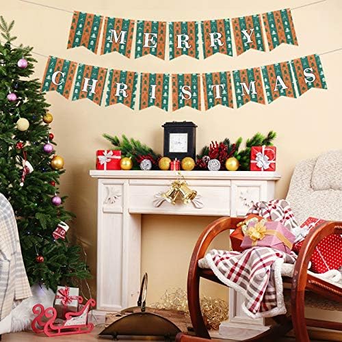 Blueangle Noel Afiş ile Noel Ağaçları | Noel Dekorasyon | Noel asılı dekorlar için Noel Partisi Tatil Malzemeleri Dekorasyon
