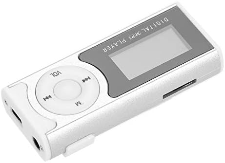 Mini MP3, Plastik 3.7 V 90mAh Şarj Edilebilir Lityum Pil 3 Saat Çalma Süresi Müzik Dinlemek için Taşınabilir Medya Oynatıcı
