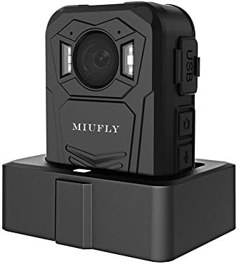 2 İnç Ekranlı, Gece Görüşlü, Dahili 32G Bellek ve gps'li Kolluk Kuvvetleri için MİUFLY 2K Pro Vücut Kamerası