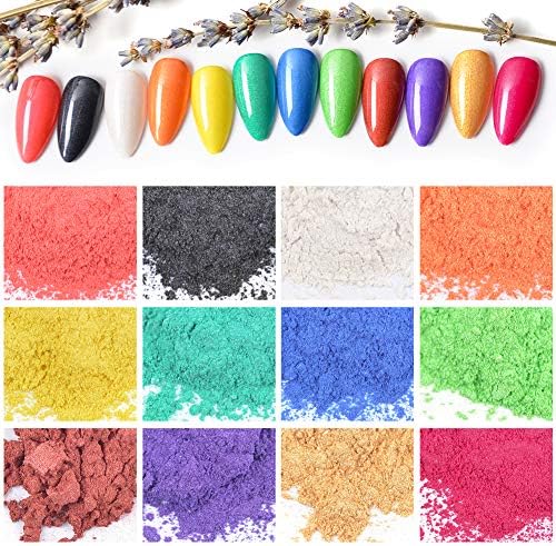 MEILINDS Nail Art Glitter Lazer Holografik Ayna Etkisi Toz Yaz Krom Toz Manikür İpuçları Pigment Dekorasyon 6 Renkler