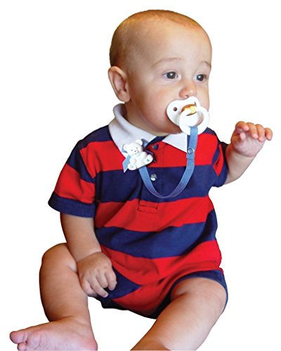 Baby Buddy Emzik Tutucu Klipsi-Sevimli Moda Ayı Bebeğin Gömleğine Klipsler, Paci'ye, Diş Kaşıyıcıya, Oyuncağa Takılır-Bebekler