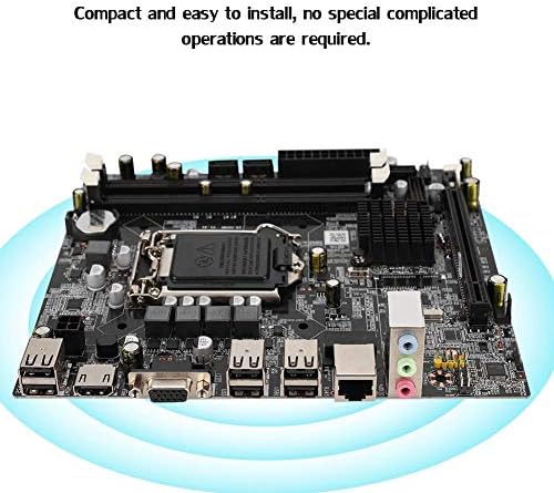 Wendry H55M-USB LGA1156 bilgisayar anakartı, Masaüstü CPU Anakart Desteği DDR3 1333/1066 MHz, Xeon ve Core i3 i5 i7 Serisi CPU