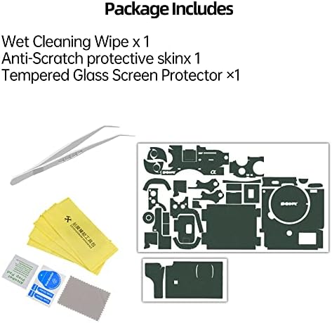 DBZZ Anti-Scratch Anti-Aşınma Kamera Kapak Cilt Ekran Koruyucu Sticker İçin A7R4 Dijital Vlogging Kamera Vücut Koruyucu Film