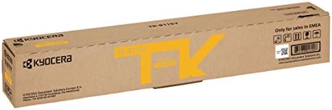 Kyocera TK-8115K Lazer Toner Siyah Ecosys M8124, ECOSYS M8130 için Orijinal Premium Yazıcı Kartuşu 1T02P30NL0