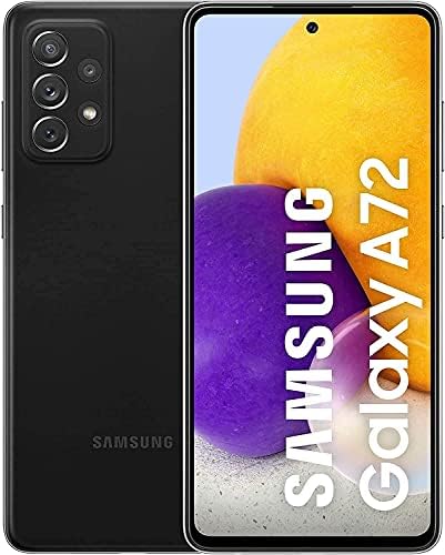 Samsung Galaxy A72 A725F-DS 4G Çift 128GB 8GB RAM Fabrika Kilidi (Yalnızca GSM / CDMA Yok-Verizon/Sprint ile Uyumlu değil) Uluslararası