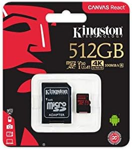 Profesyonel microSDXC 512GB, SanFlash ve Kingston tarafından Özel olarak Doğrulanmış Alcatel 4050JCard için çalışır. (80 MB /