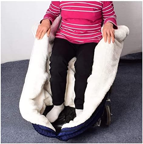 Tekerlekli sandalye battaniyesi, kalın Kaşmir Astar Su Geçirmez Kaymaz Makinede Yıkanabilir Tekerlekli Sandalye Rahat Kapak Evrensel