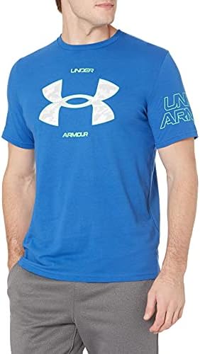 Zırh erkek ABC Camo dolgu büyük logo kısa kollu T-Shirt altında