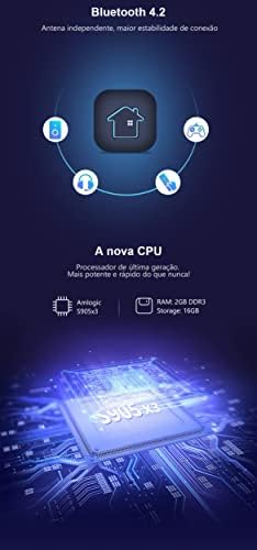 HTV H7 Brezilya Kutusu Wi-Fi 5G 2GB + 16GB Android 9.0 + Ücretsiz Kablosuz Arkadan Aydınlatmalı Klavye