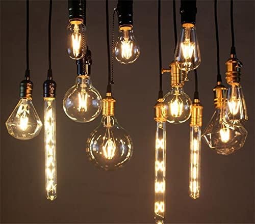 LED Filament Ampuller [T30-300mm 4 W / 5 W/6 W/7 W / 8 W] E27 Edison LED Filament lamba T300 Retro Flüt Ampul, 4 W