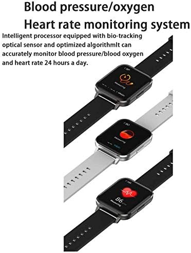 wangzi Spor İzle, 1.78-inç Yüksek Çözünürlüklü akıllı saat, Bilezik, IP68 Su Geçirmez, Özel Arama, Kalp Hızı Sağlık İzleme, Çoklu
