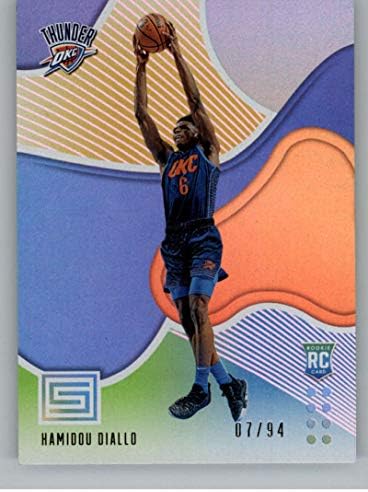 2018-19 Durum Özlemleri Basketbol 175 Hamidou Diallo SER / 94 Oklahoma City Thunder Çaylaklar 2 Panini'den NBA Basketbol Kartı